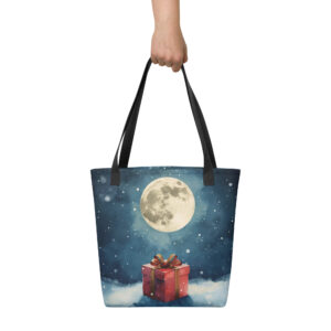 BlackMoon Christmas Gift Tote Bag