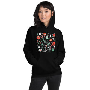 Christmas Doodle Unisex Hoodie